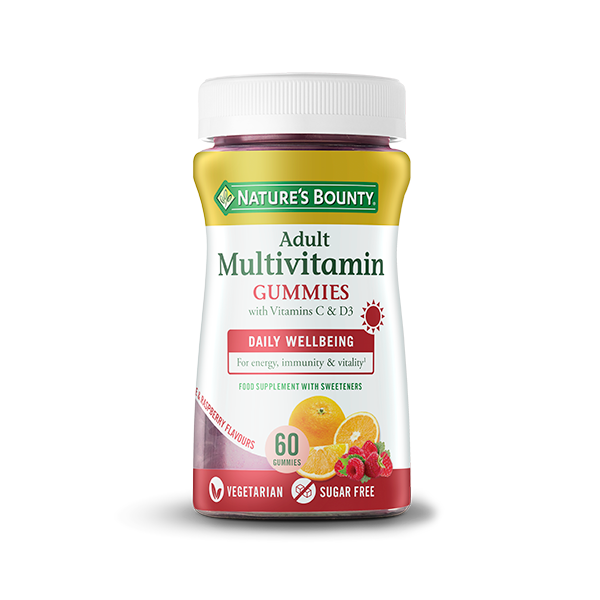 Multivitamínico Adultos – Gomas com Vitamina C & D